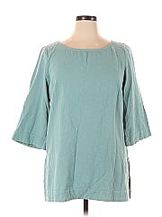 Soft Surroundings 3/4 Sleeve Top