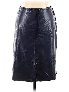 Banana Republic Leather Skirt (view 1)