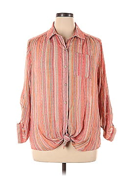 Zac & Rachel 3/4 Sleeve Button-Down Shirt (view 1)