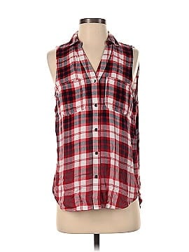 Rock & Republic Sleeveless Button-Down Shirt (view 1)