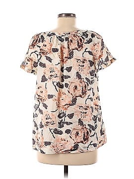 CAbi Short Sleeve Silk Top (view 2)