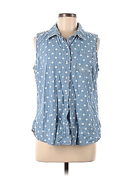 Tommy Hilfiger Sleeveless Button-Down Shirt (view 1)