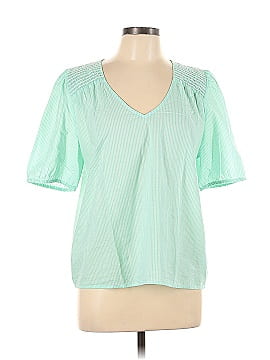 J.Crew Factory Store Short Sleeve Blouse (view 1)