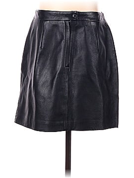 BCBGMAXAZRIA Leather Skirt (view 2)