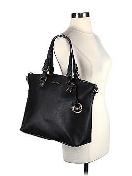 MICHAEL Michael Kors Leather Satchel (view 2)