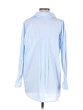 Zara 3/4 Sleeve Button-Down Shirt (view 2)