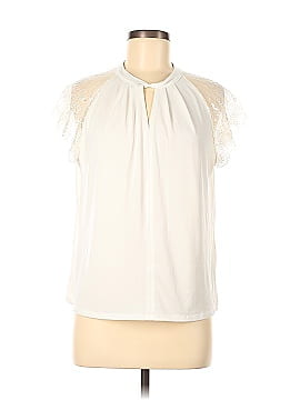 Worthington Short Sleeve Blouse (view 1)