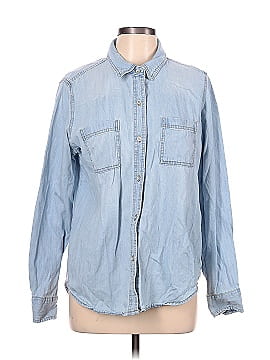 Universal Thread Long Sleeve Button-Down Shirt (view 1)