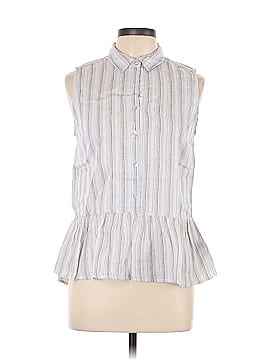 Tahari Sleeveless Button-Down Shirt (view 1)