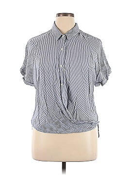 BCBGeneration Short Sleeve Blouse (view 1)