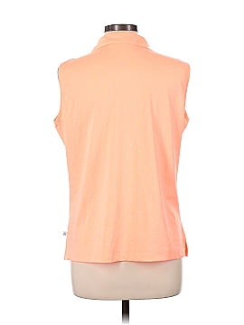 Lady Hagen Sleeveless Button-Down Shirt (view 2)