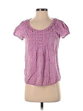 Max Studio Specialty Products Short Sleeve Blouse (view 1)