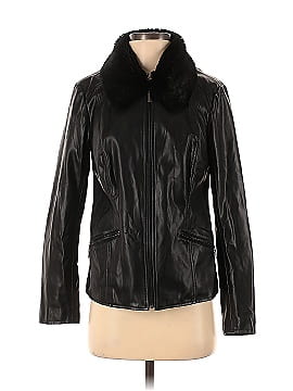 Alfani Faux Leather Jacket (view 1)