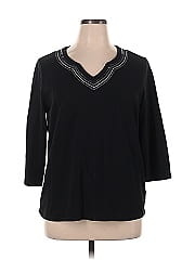 D&Co. 3/4 Sleeve Top