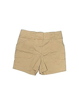 White House Black Market Khaki Shorts (view 1)