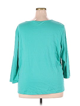 Alfred Dunner 3/4 Sleeve Top (view 2)