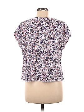 Ann Taylor LOFT Outlet Short Sleeve Blouse (view 2)