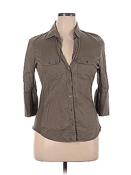 James Perse 3/4 Sleeve Button-Down Shirt (view 1)