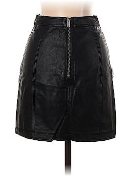 Abercrombie & Fitch Faux Leather Skirt (view 2)