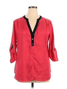 New York & Company 3/4 Sleeve Blouse (view 1)