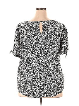 Jones New York Short Sleeve Blouse (view 2)