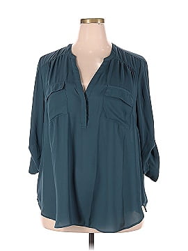 Torrid 3/4 Sleeve Blouse (view 1)