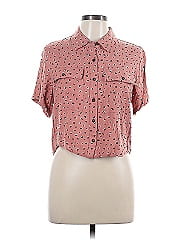 Rvca Short Sleeve Blouse