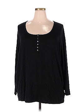 Torrid Long Sleeve Henley (view 1)