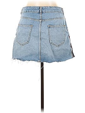 Zara Basic Denim Skirt (view 2)