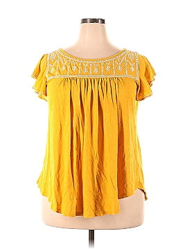 Lane Bryant Short Sleeve Blouse (view 1)