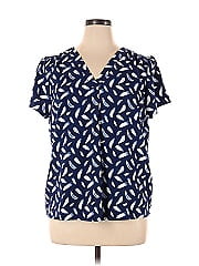 Hilary Radley Short Sleeve Blouse