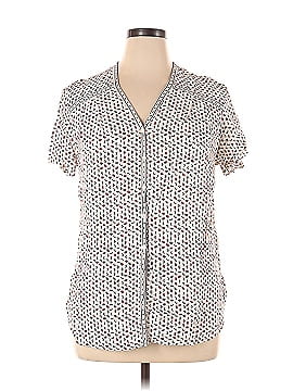 Max Studio Short Sleeve Blouse (view 1)