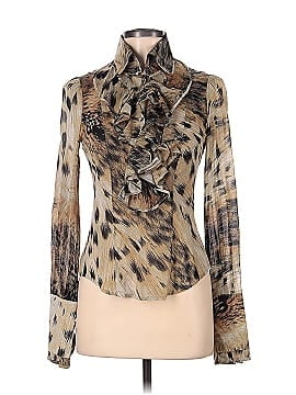 Roberto Cavalli Sleeveless Silk Top (view 1)