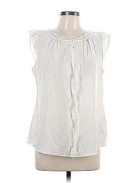 White House Black Market Sleeveless Silk Top (view 1)