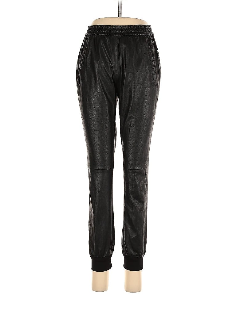 Pre-owned Bcbgmaxazria Track Pants In Black