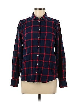 J.Crew Factory Store Long Sleeve Button-Down Shirt (view 1)