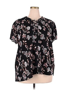 Maurices Short Sleeve Blouse (view 1)