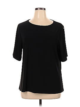 Anne Klein Short Sleeve Top (view 1)