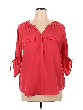 New York & Company 3/4 Sleeve Blouse (view 1)