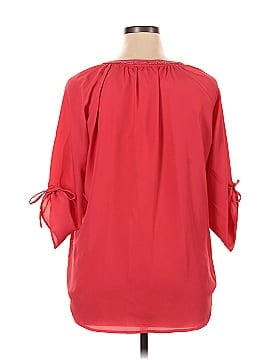 New York & Company 3/4 Sleeve Blouse (view 2)