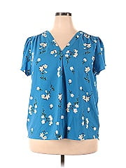 Hilary Radley Short Sleeve Blouse