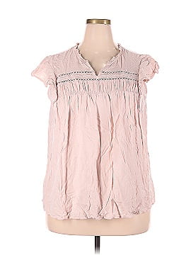 Maurices Short Sleeve Blouse (view 1)