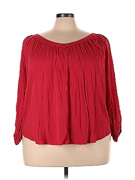 Maeve by Anthropologie 3/4 Sleeve Blouse (view 1)