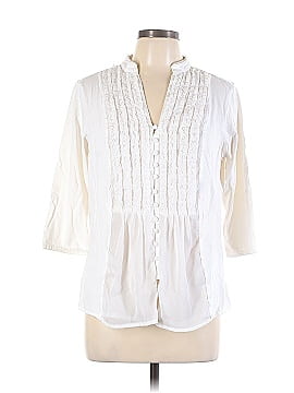 Coldwater Creek 3/4 Sleeve Blouse (view 1)