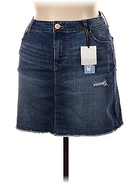 Meri Skye Denim Skirt (view 1)