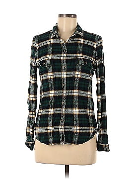 American Eagle Outfitters Long Sleeve Button-Down Shirt (view 1)