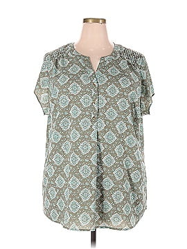 Croft & Barrow Short Sleeve Blouse (view 1)