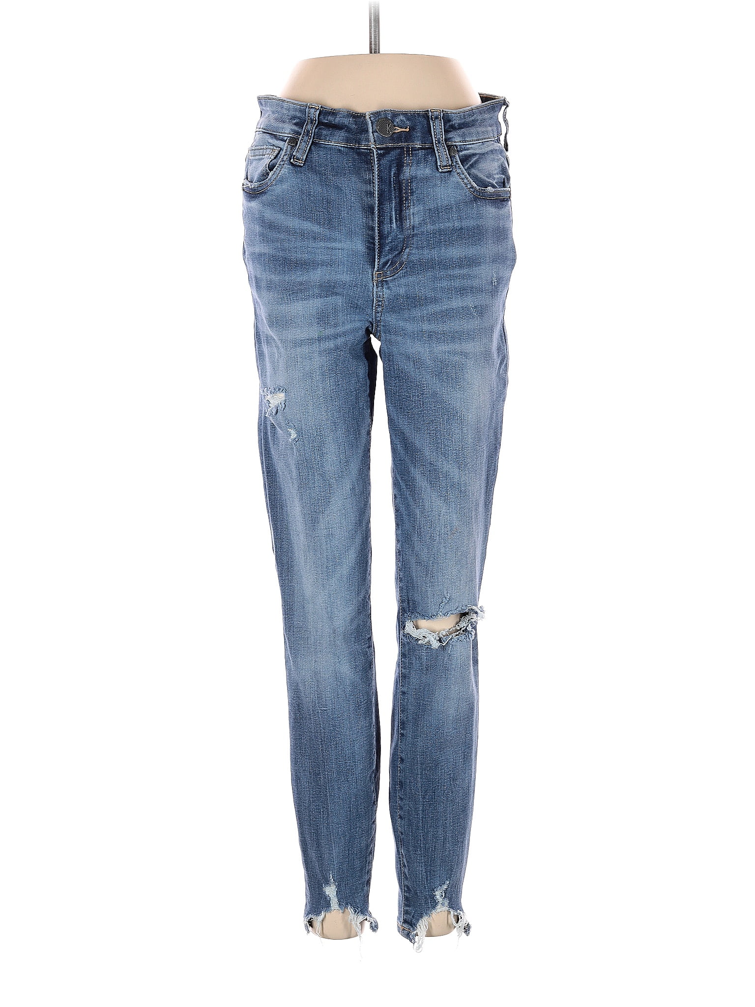 Kut from the Kloth Hearts Blue Jeans Size 0
