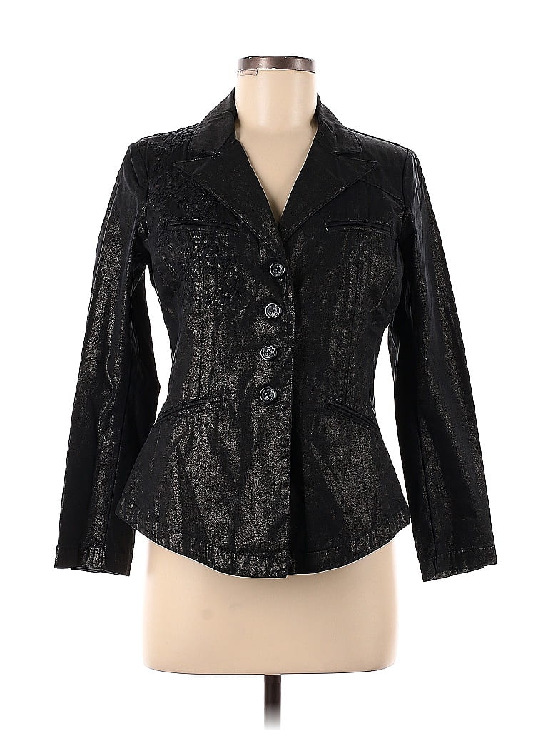 Pre-owned Coldwater Creek Jacket In Black