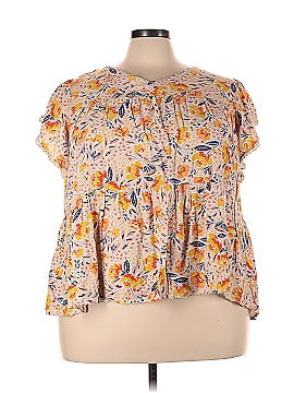 chic soul (chicsoul.com) Short Sleeve Blouse (view 1)